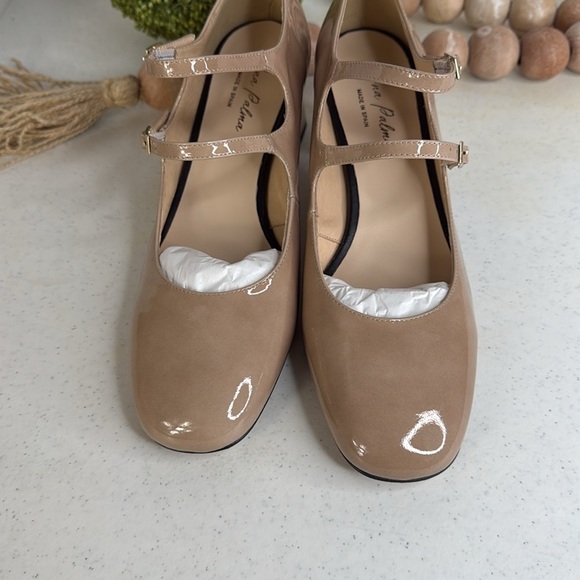 ANA PALMA
Made In Spain Patent Leather Dual Strap Mary Jane Heels 10.5/Euro 41 - Picture 6 of 12